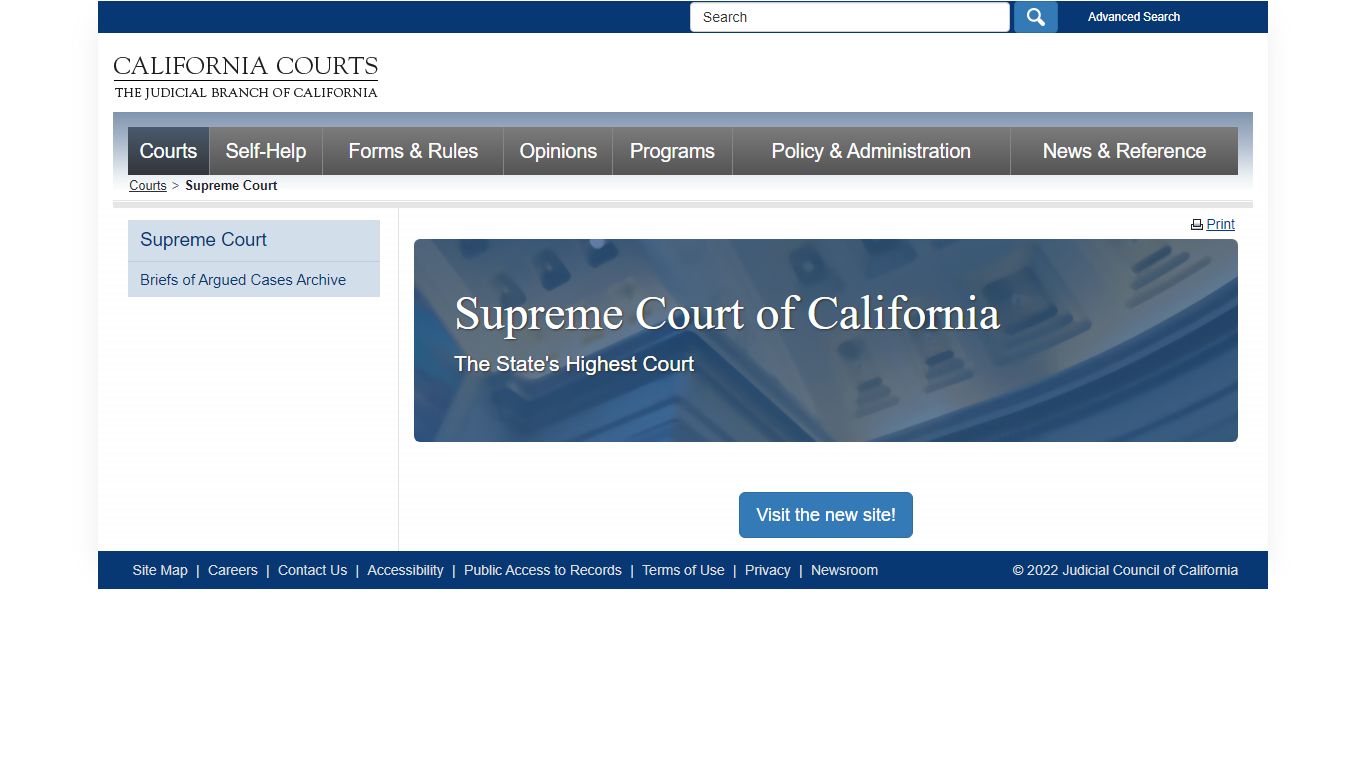 Supreme Court - supreme_court - Supreme Court of California